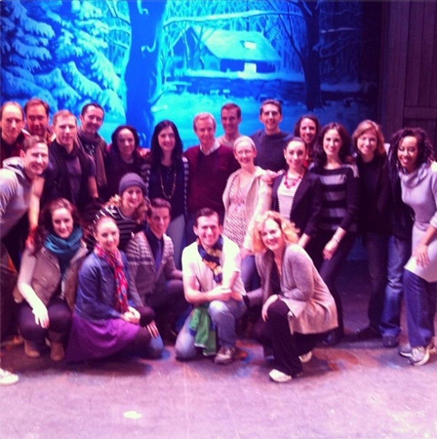 Photo Flash: Saturday Intermission Pics, Dec 15, Part 2 - More Heartfelt Newtown Tributes and Christmas Cheer!  Image