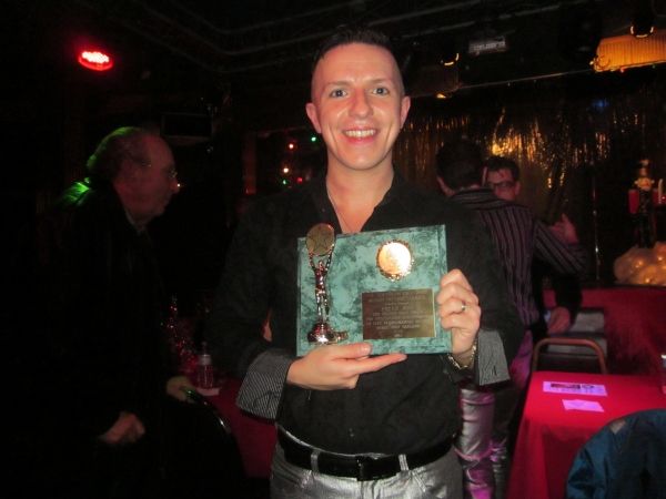 Peter Mac with Golden Halo Award Photo