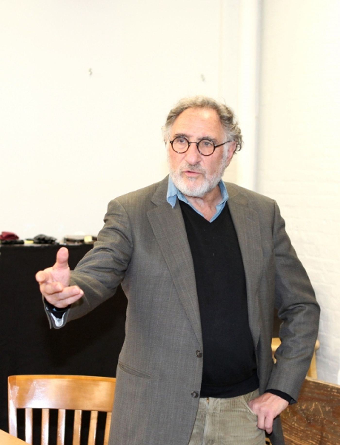 Photo Coverage: Tom Cavanagh & Judd Hirsch in Rehearsal for FREUD'S LAST SESSION  Image