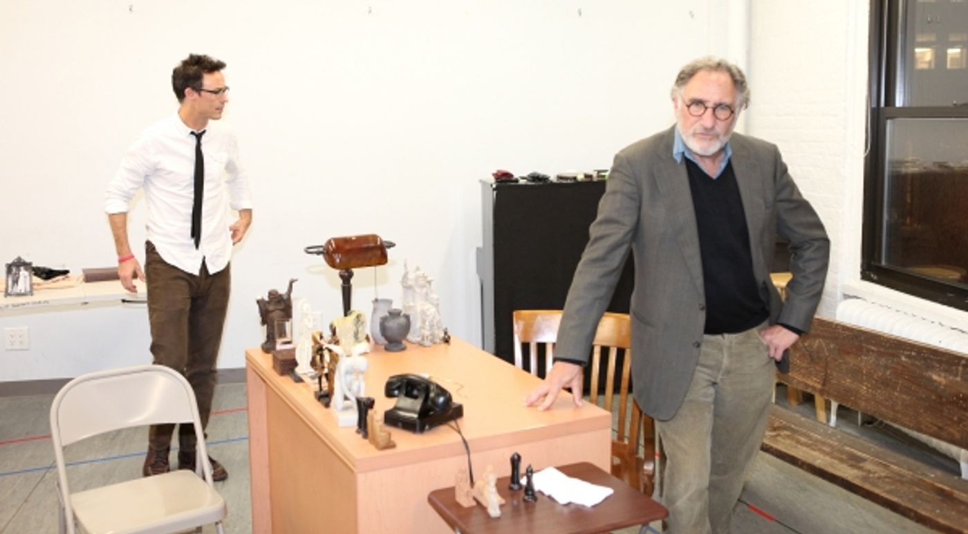 Photo Coverage: Tom Cavanagh & Judd Hirsch in Rehearsal for FREUD'S LAST SESSION  Image