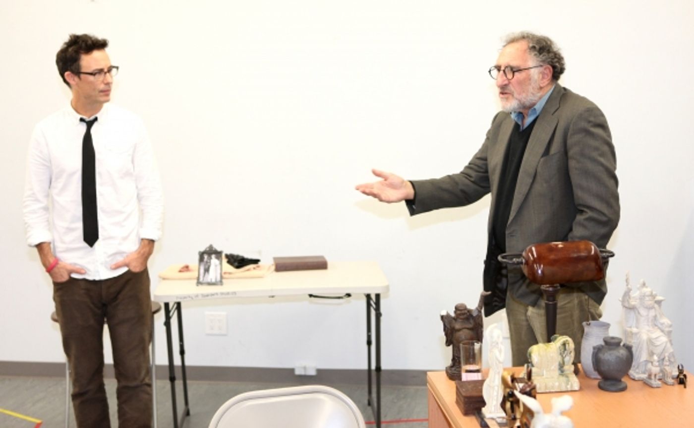 Photo Coverage: Tom Cavanagh & Judd Hirsch in Rehearsal for FREUD'S LAST SESSION  Image