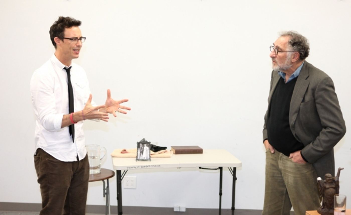 Photo Coverage: Tom Cavanagh & Judd Hirsch in Rehearsal for FREUD'S LAST SESSION  Image