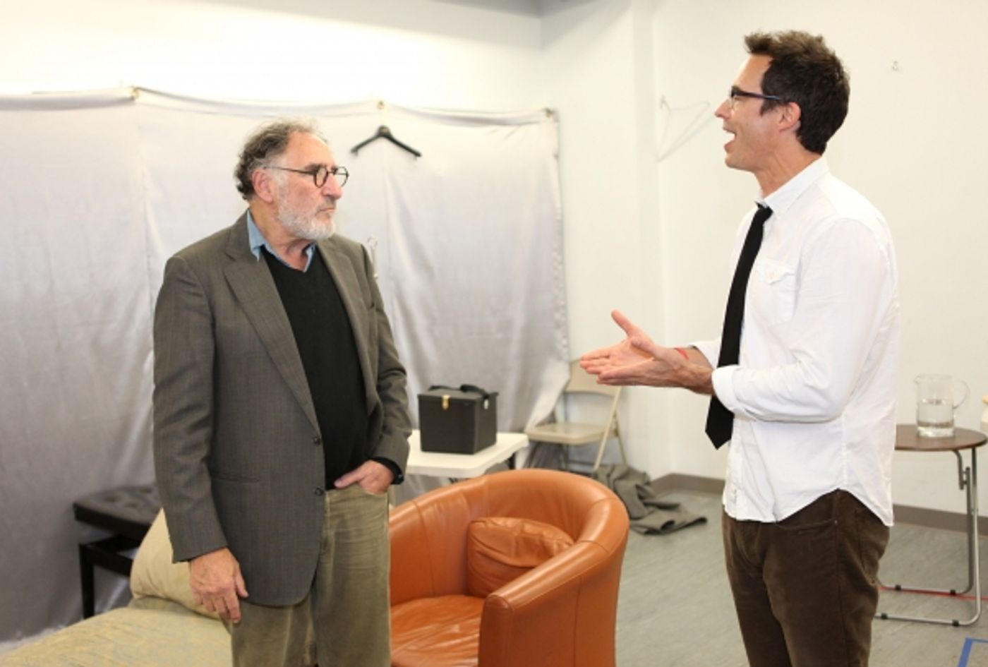 Photo Coverage: Tom Cavanagh & Judd Hirsch in Rehearsal for FREUD'S LAST SESSION  Image