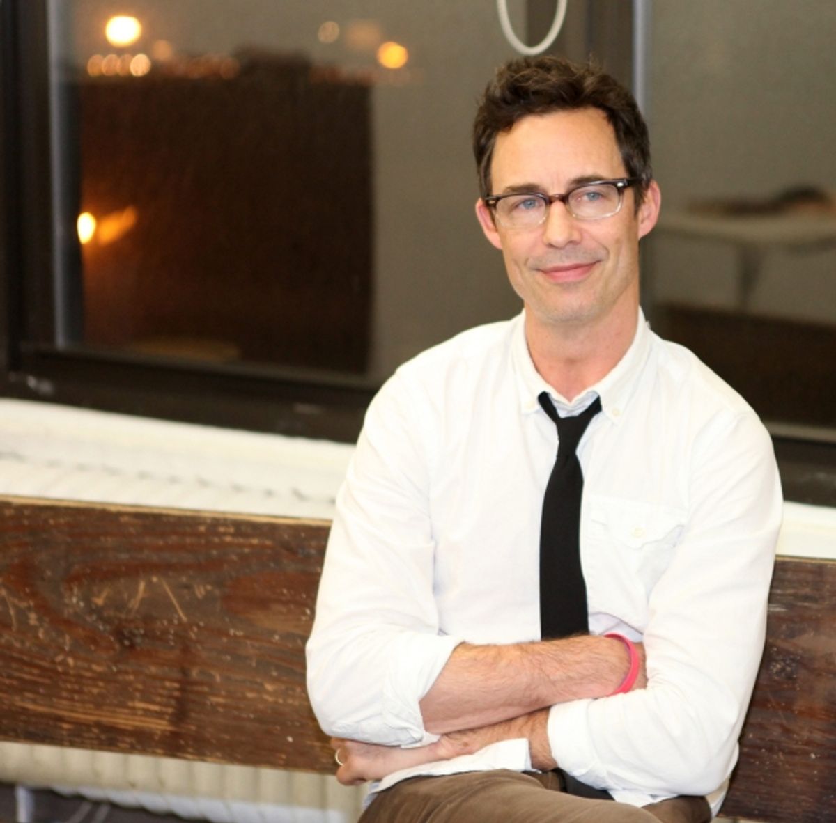 Tom Cavanagh at Tom Cavanagh & Judd Hirsch in Rehearsal for FREUD'S LAST SESSION