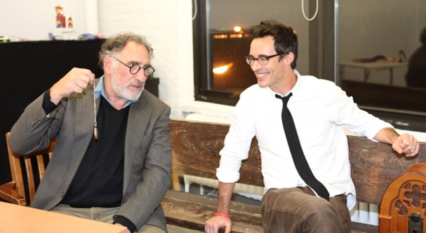 Photo Coverage: Tom Cavanagh & Judd Hirsch in Rehearsal for FREUD'S LAST SESSION  Image
