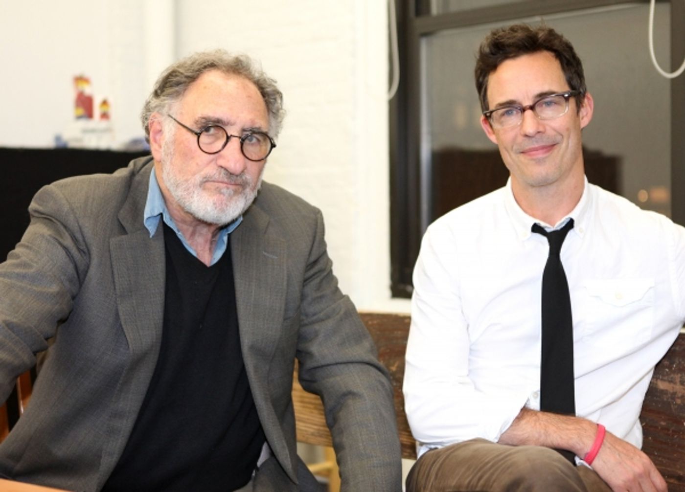 Photo Coverage: Tom Cavanagh & Judd Hirsch in Rehearsal for FREUD'S LAST SESSION  Image