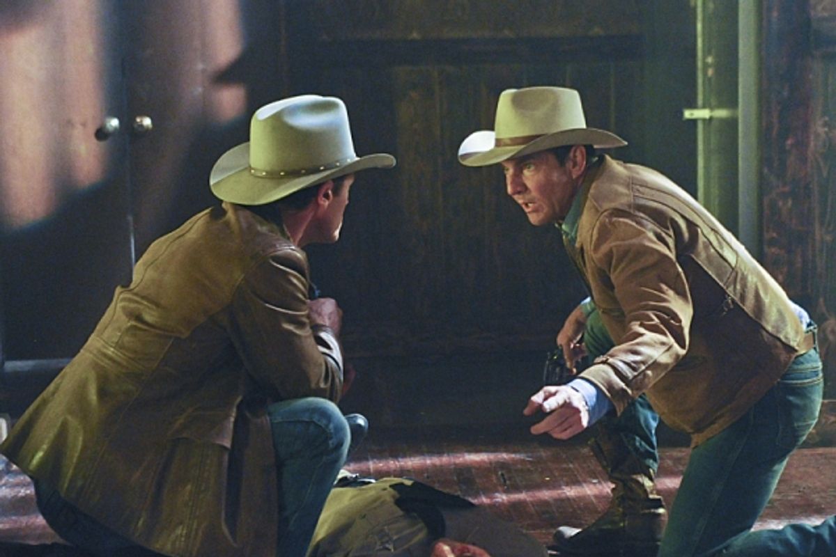 Dennis Quaid, Jason O'Mara at 