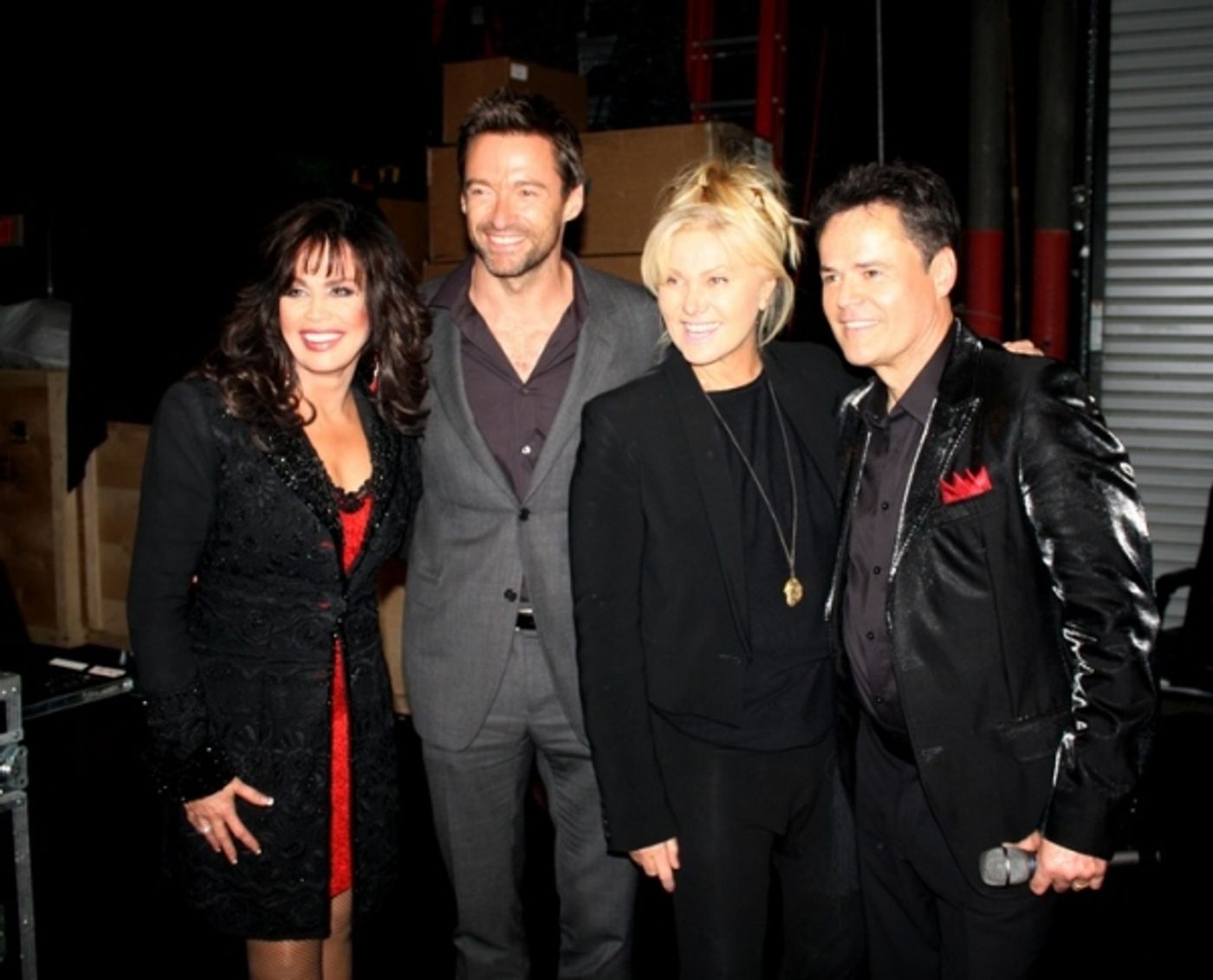Photo Flash: Hugh Jackman, Deborra-Lee Furness Visit DONNY & MARIE - CHRISTMAS IN LOS ANGELES Photo Flash: Hugh Jackman, Deborra-Lee Furness Visit DONNY & MARIE - CHRISTMAS IN LOS ANGELES Image