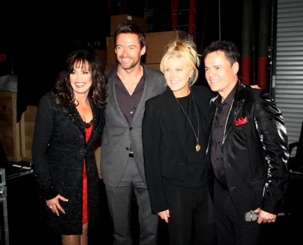 Marie Osmond, Hugh Jackman, Deborra-Lee Furness and Donny Osmond Photo