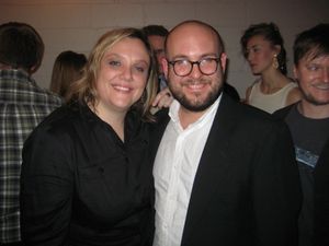 Jennifer Conley Darling and Robert Askins @ BroadwayWorld Jennifer Conley Darling and Robert Askins Photo