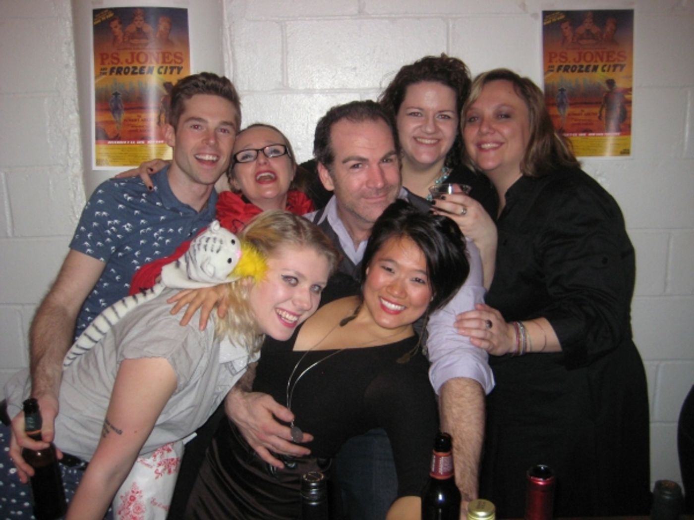 Photo Flash: Opening Night at terraNOVA's P.S. JONES AND THE FROZEN CITY at New Ohio Theatre  Image