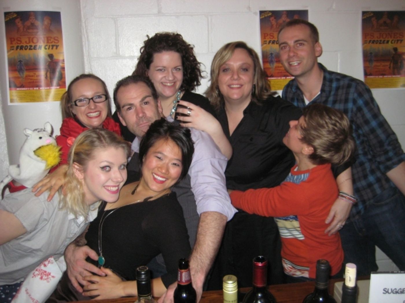 Photo Flash: Opening Night at terraNOVA's P.S. JONES AND THE FROZEN CITY at New Ohio Theatre  Image