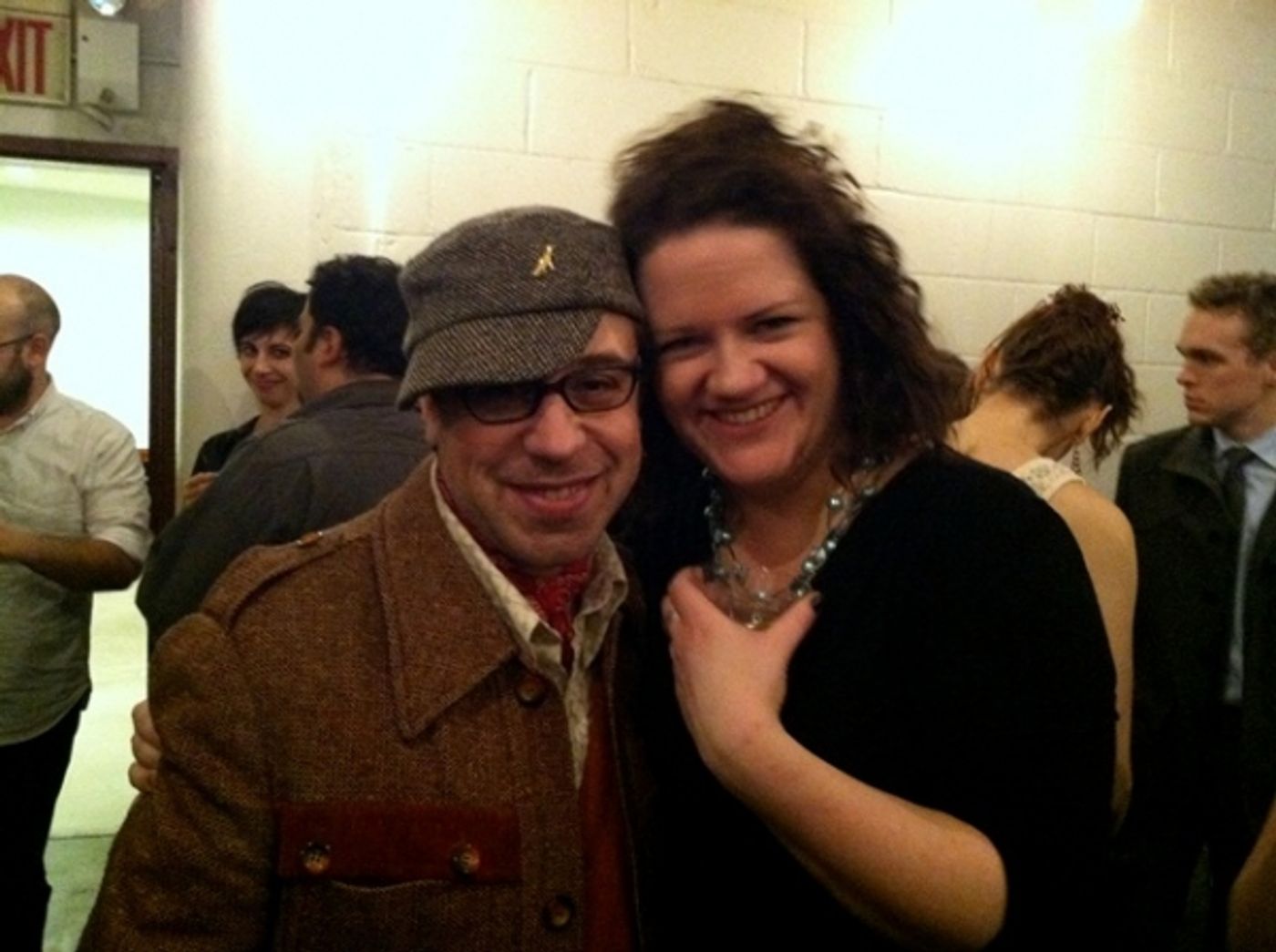 Photo Flash: Opening Night at terraNOVA's P.S. JONES AND THE FROZEN CITY at New Ohio Theatre  Image