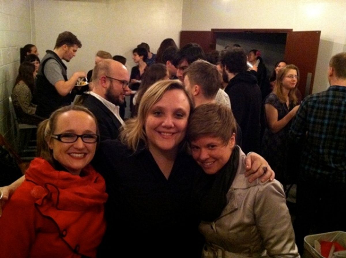 Jo Cattell, Jennifer Conley Darling and Jessi D. Hill at 