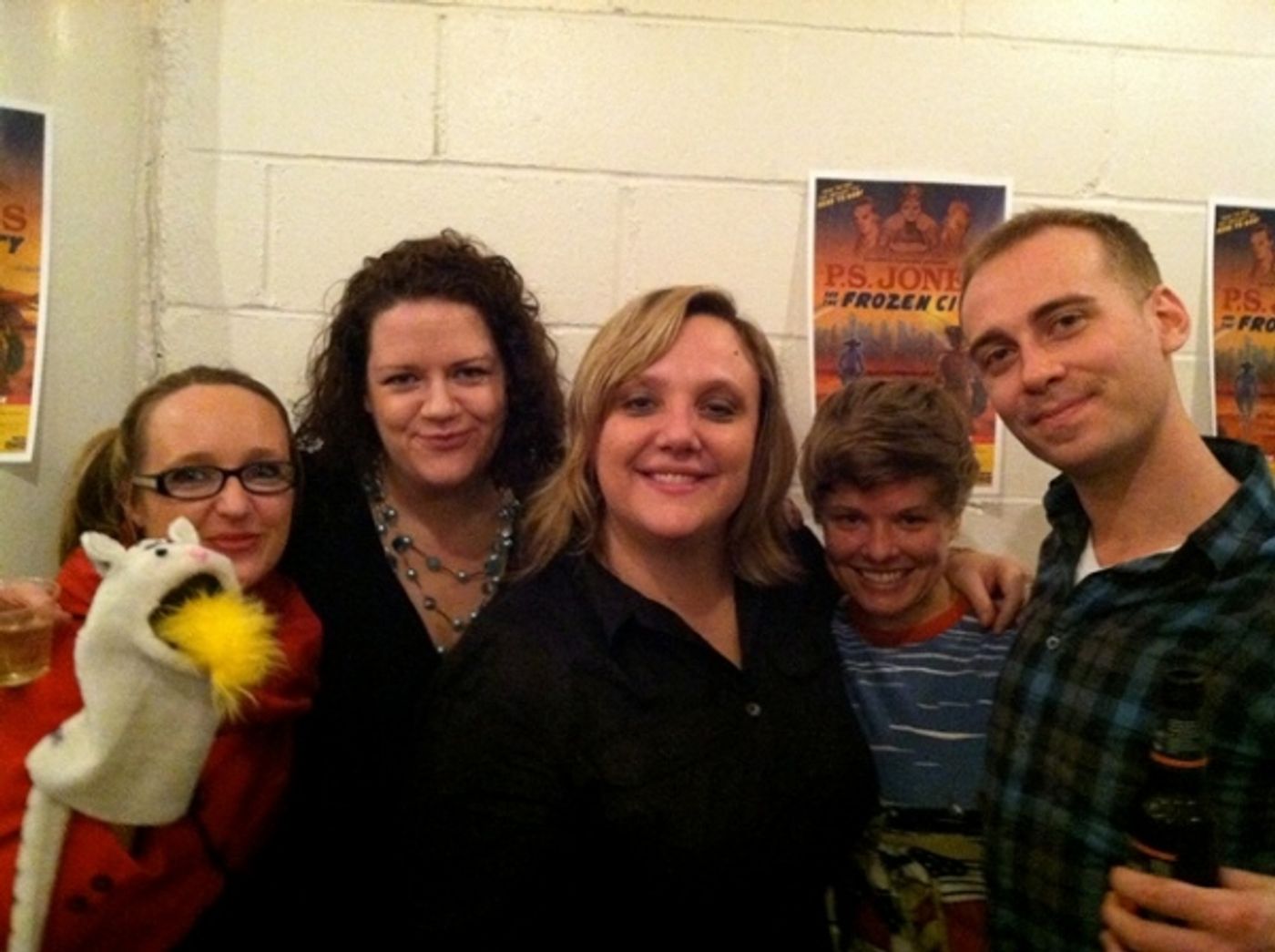 Photo Flash: Opening Night at terraNOVA's P.S. JONES AND THE FROZEN CITY at New Ohio Theatre  Image