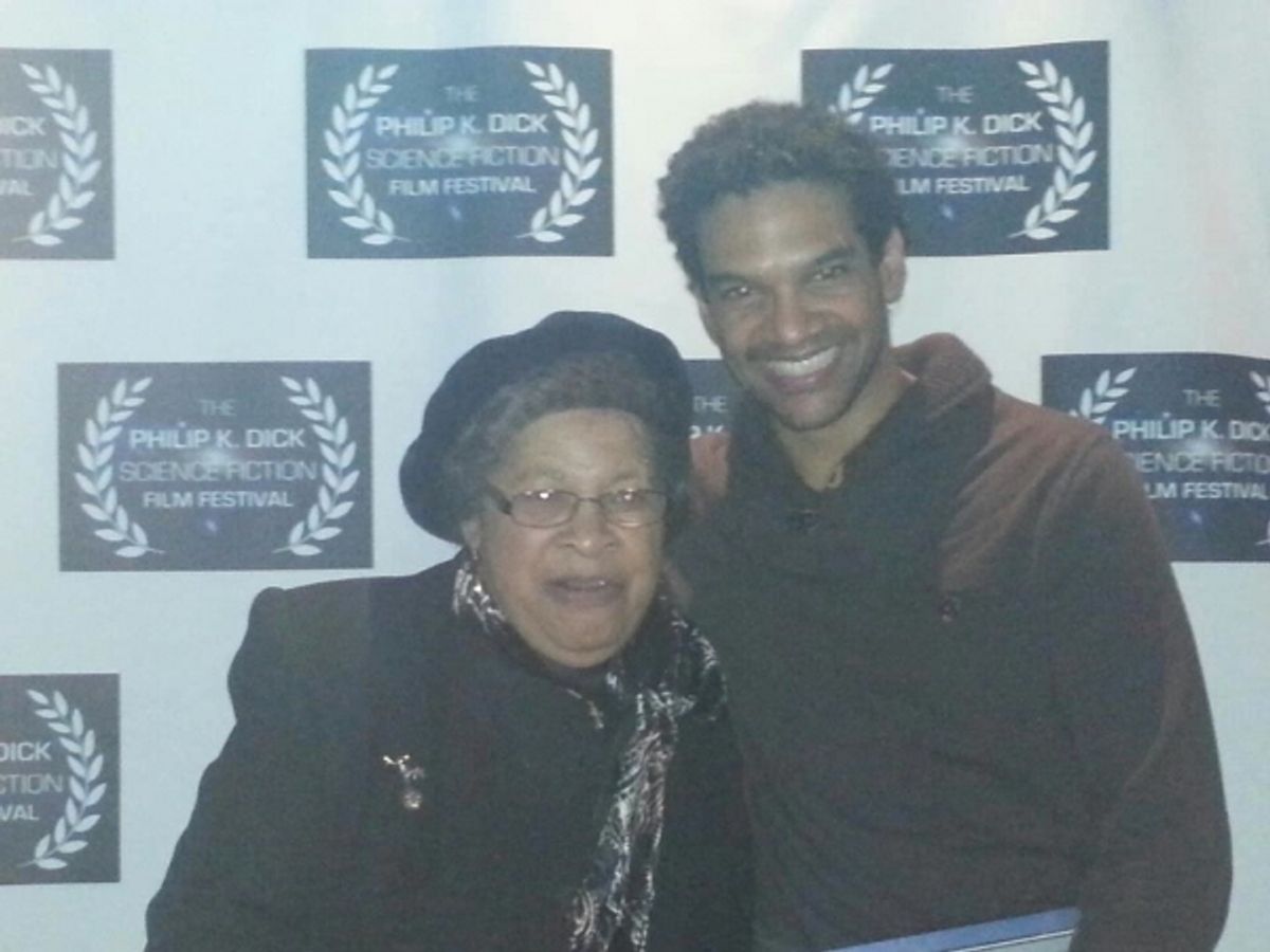 Khary Payton and Grandmother at 