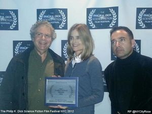 John Alan Simon, Elizabeth Karr, and Daniel Abella Photo