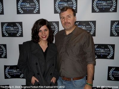 Director Jennifer Wexler ("SLUMBER PARTY") with her boyfriend Photo
