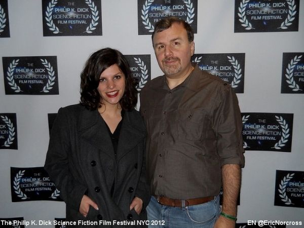 Director Jennifer Wexler ("SLUMBER PARTY") with her boyfriend Photo