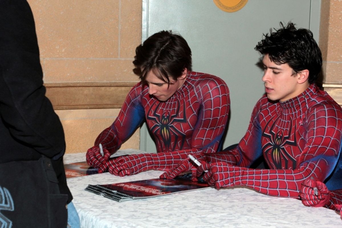 Reeve Carney, Craig Henningsen at 