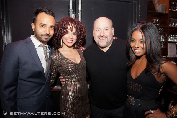 Andy Senor, Jr., Janet Dacal, Frank Wildhorn and Adrienne Warren Photo