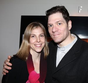 Carolyn Cantor & Adam Rapp @ BroadwayWorld Carolyn Cantor & Adam Rapp Photo