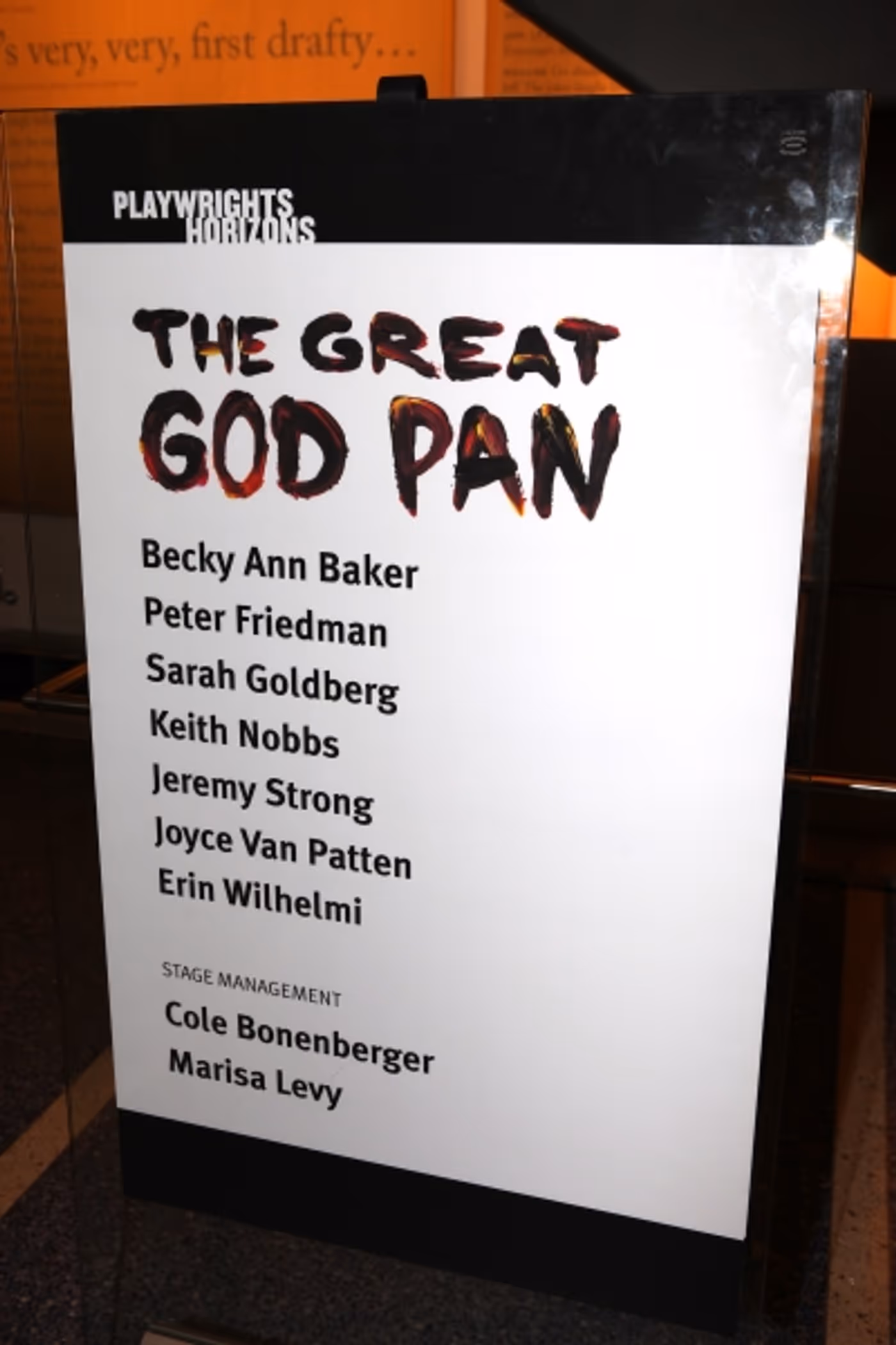 Photo Coverage: Inside Opening Night of THE GREAT GOD PAN  Image