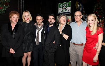 Becky Ann Baker, Sarah Goldberg, Jeremy Strong, Keith Nobbs, Joyce Van Patten, Peter  Photo
