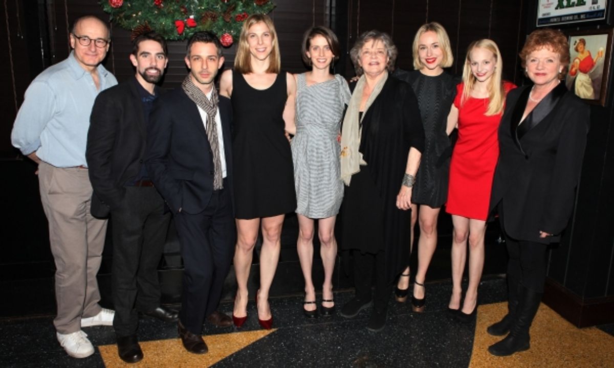 Peter Friedman, Keith Nobbs, Jeremy Strong,Carolyn Cantor, Amy Herzog,  Joyce Van Patten, Sarah Goldberg, Erin Wilhelmi, Becky Ann Baker  at 