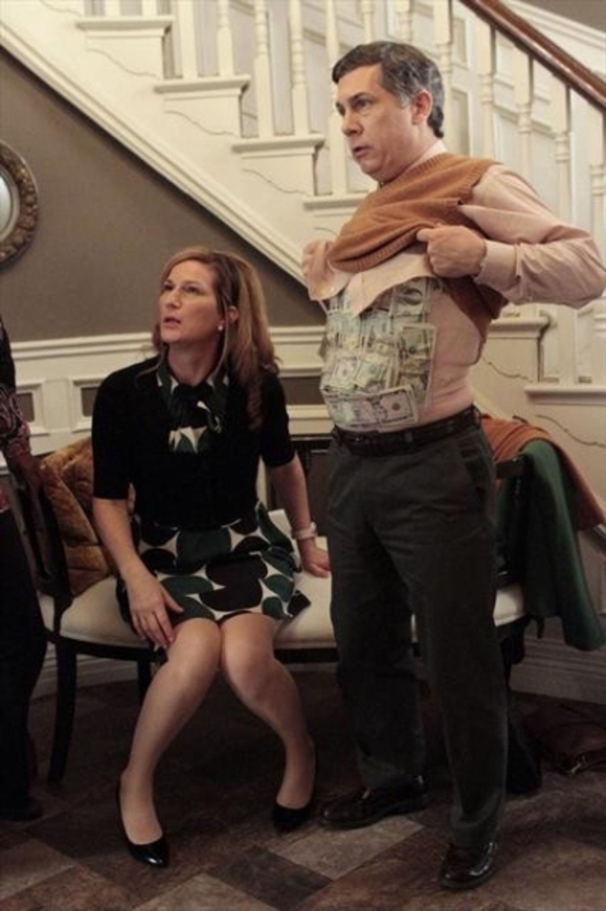 ANA GASTEYER, CHRIS PARNELL at 