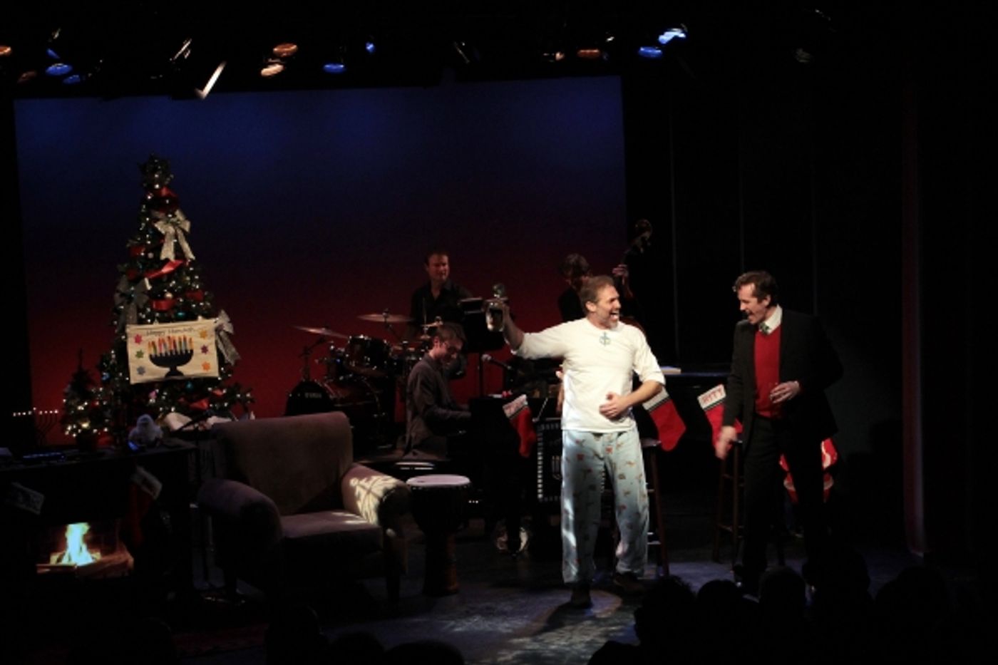 Photo Coverage: Inside Opening Night of THE HOLIDAY GUYS!  Image