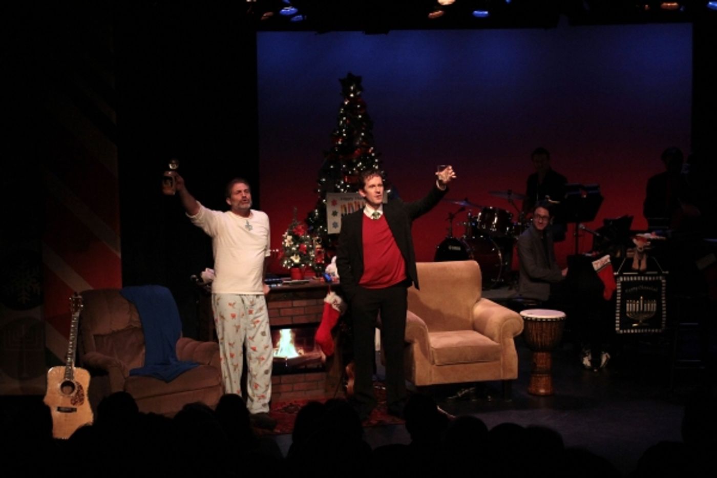 Photo Coverage: Inside Opening Night of THE HOLIDAY GUYS!  Image