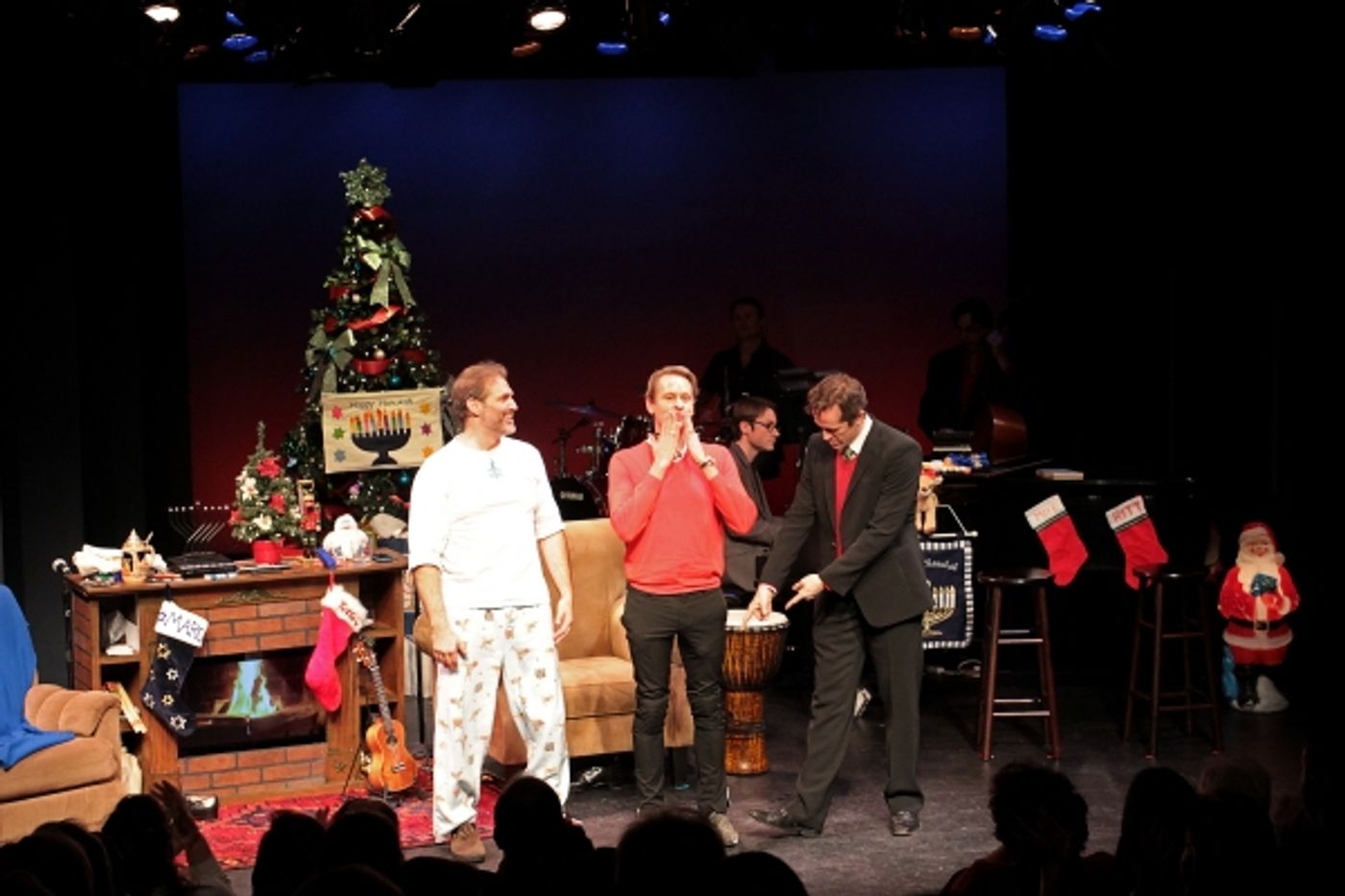 Photo Coverage: Inside Opening Night of THE HOLIDAY GUYS! Photo Coverage: Inside Opening Night of THE HOLIDAY GUYS! Image