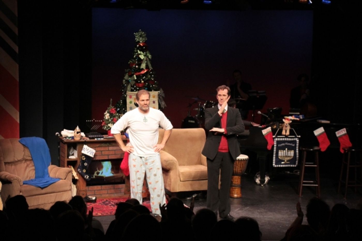 Photo Coverage: Inside Opening Night of THE HOLIDAY GUYS!  Image