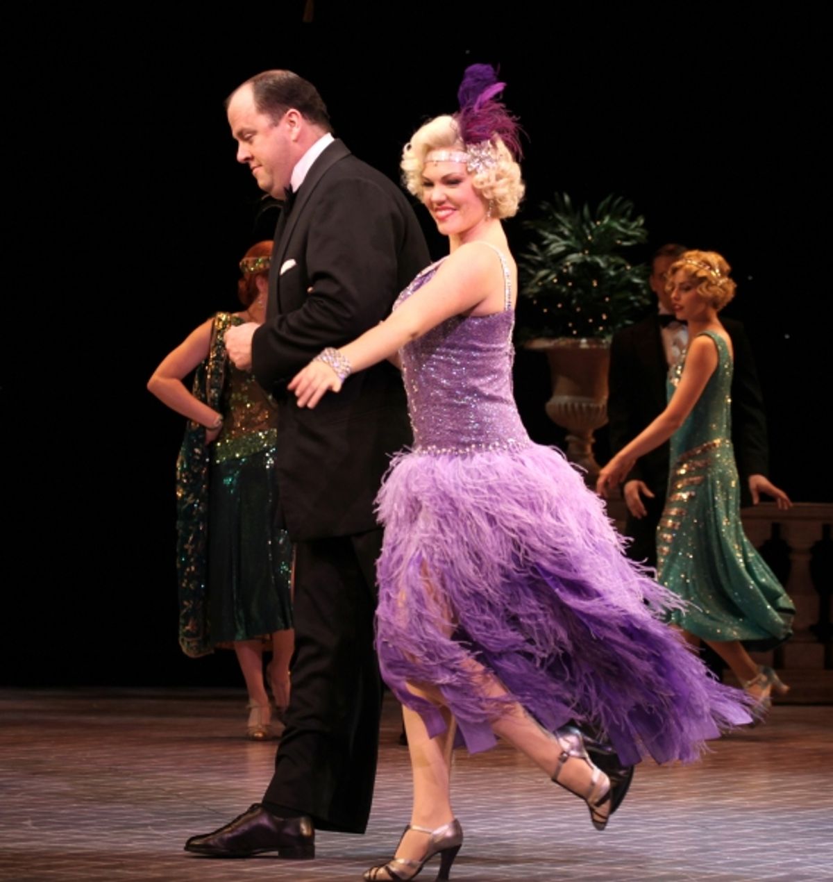 Chris Sullivan, Robyn Hurder at 