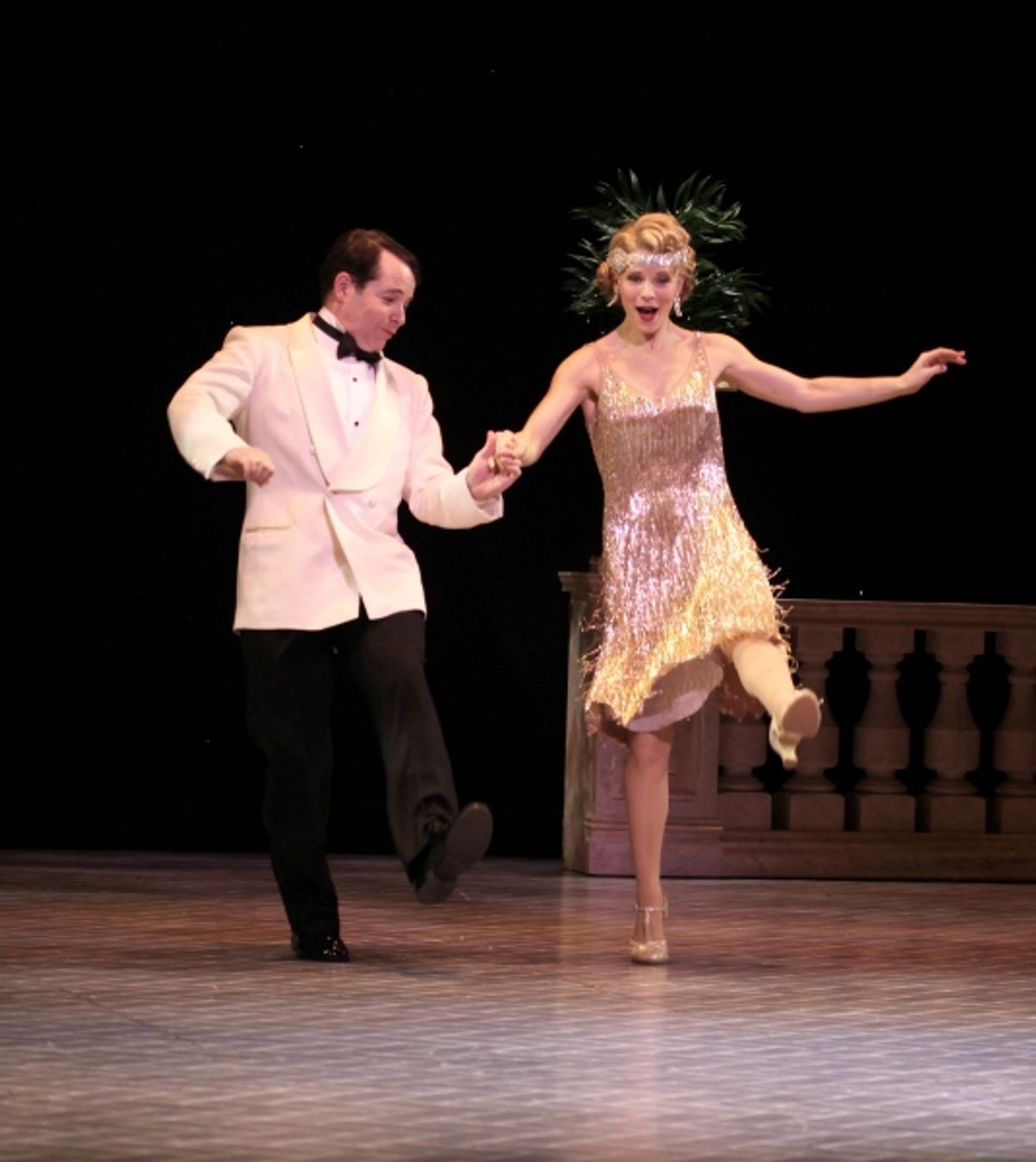 Matthew Broderick, Kelli O'Hara at 