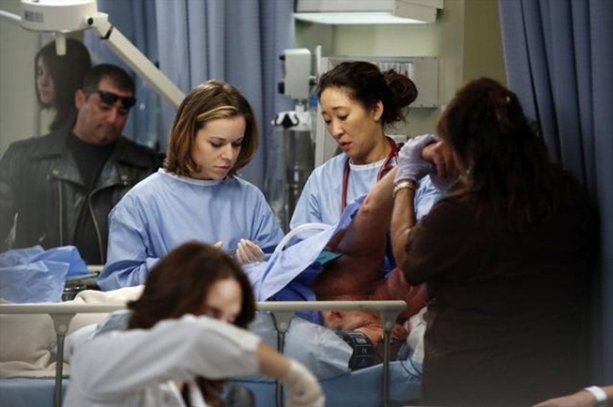 TINA MAJORINO, SANDRA OH at 