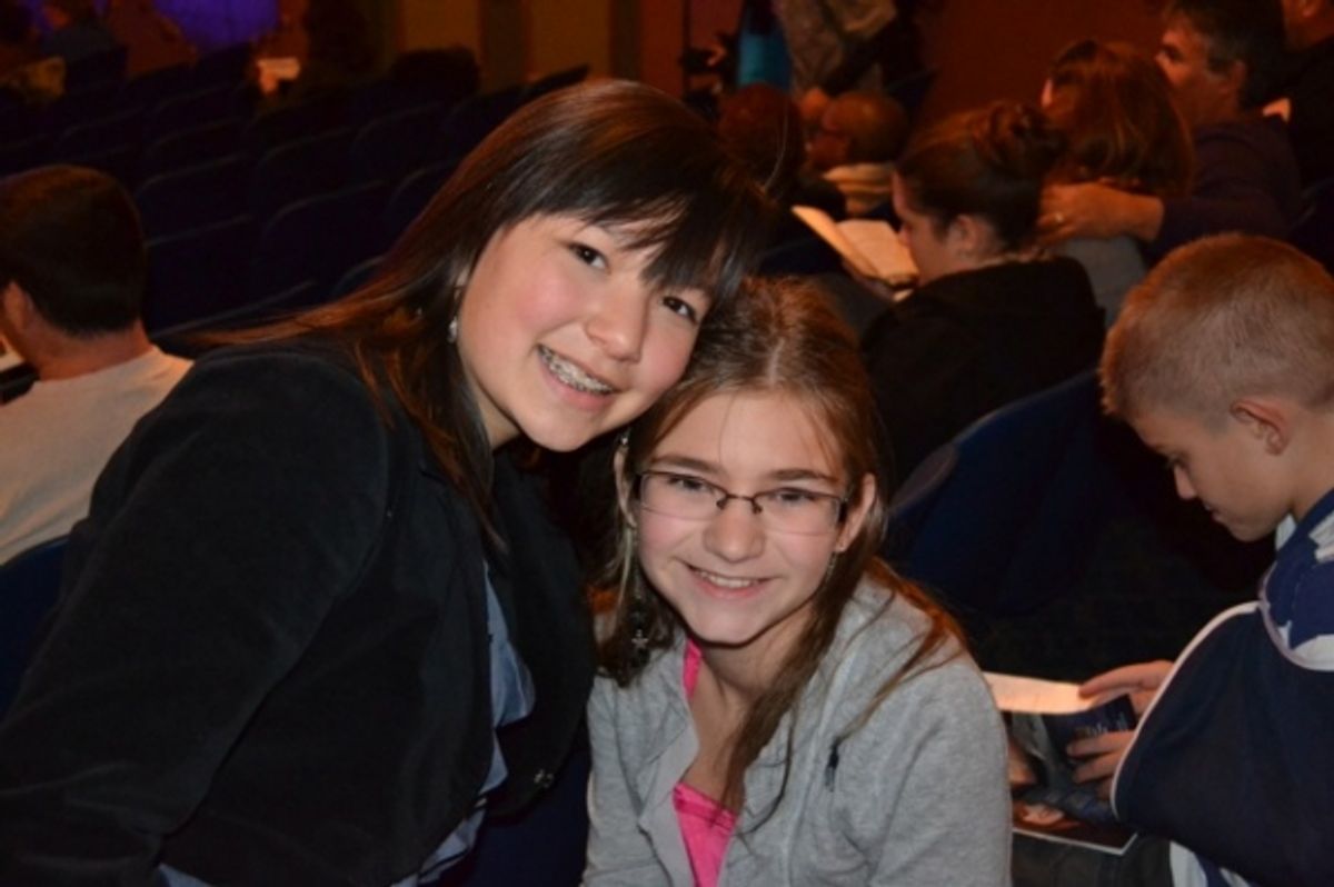 Emily Rudolph and Casey Gorab from the First National Tour  at 