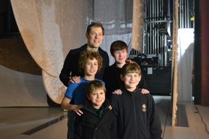 John Bolton (The Old Man) with Zac Ballard, Johnny Rabe, Jake Bennett Siegfried, and  Photo