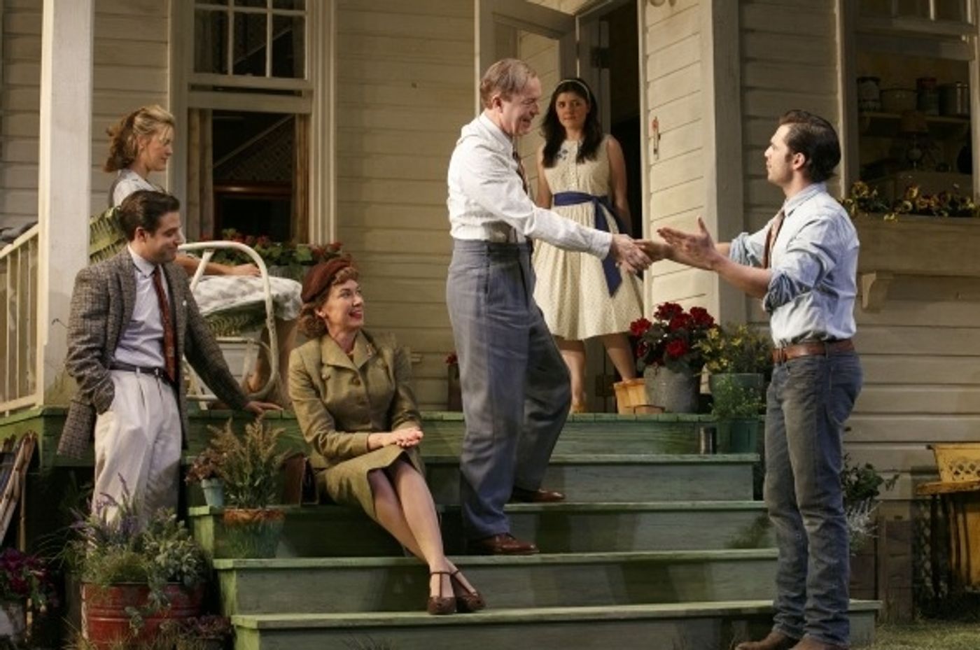 Photo Flash: First Look at PICNIC in Performance - Sebastian Stan, Maggie Grace and More!  Image