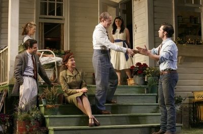 Ben Rappaport, Maggie Grace, Elizabeth Marvel, Reed Birney, Madeleine Martin and Seba Photo
