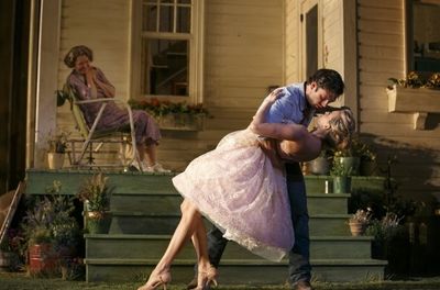 Maggie Grace and Sebastian Stan Photo