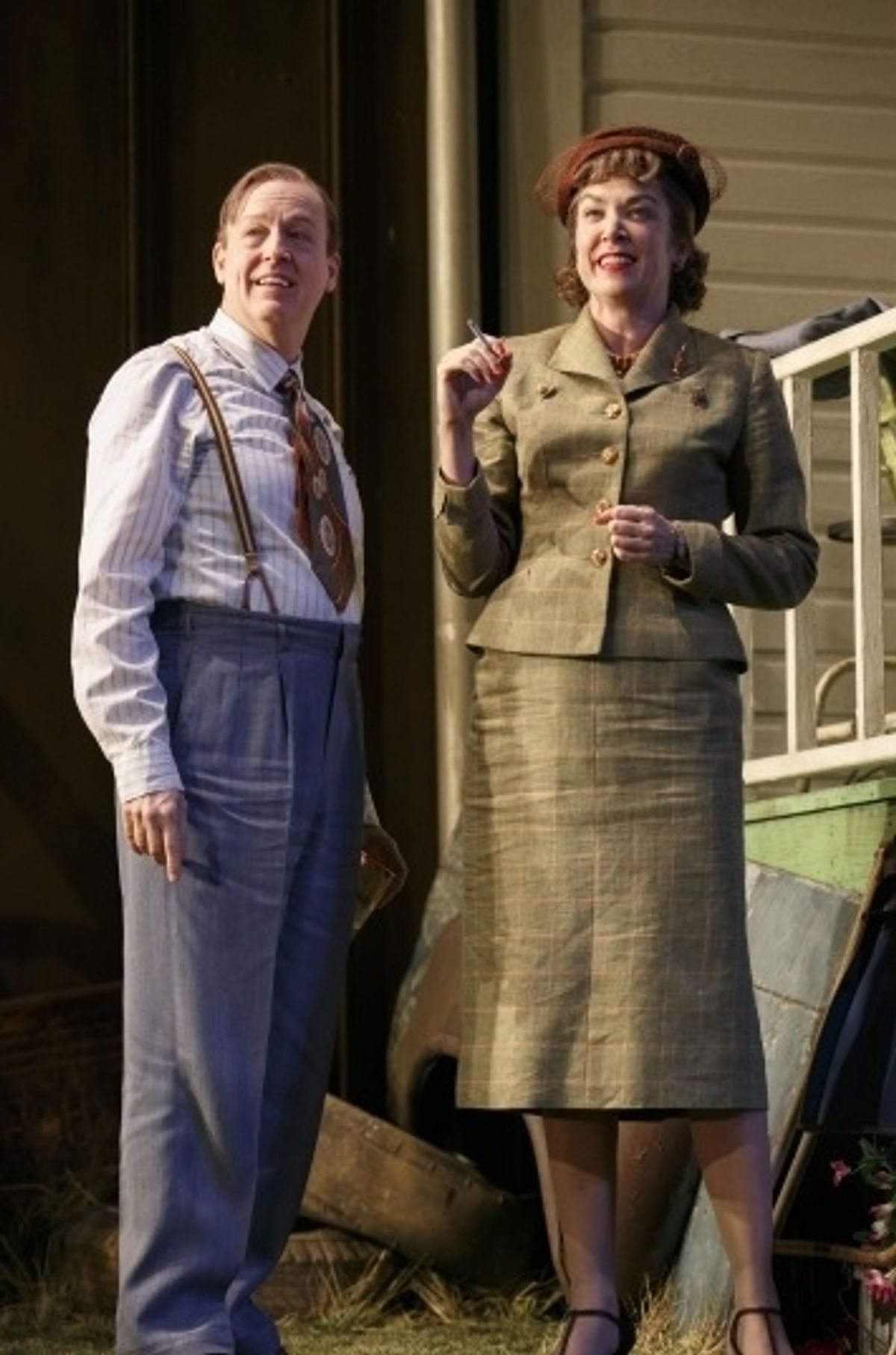 Reed Birney, Elizabeth Marvel at 