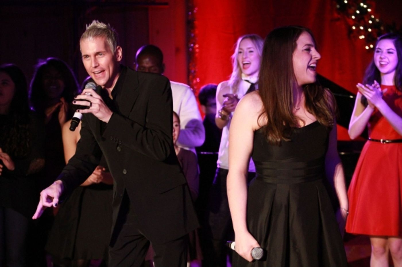 Photo Flash: Tony Vincent, Nicole Parker, and More at BDF's WHITE CHRISTMAS Benefit  Image