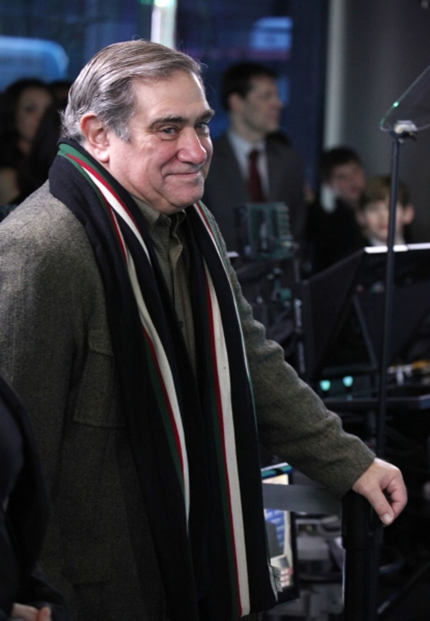 Exclusive Photo Coverage: A CHRISTMAS STORY Cast Visits NASDAQ Times Square  Image