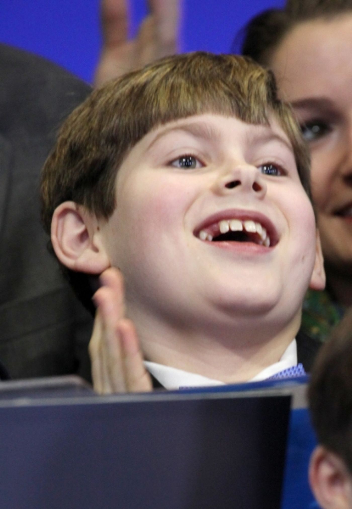 Exclusive Photo Coverage: A CHRISTMAS STORY Cast Visits NASDAQ Times Square  Image