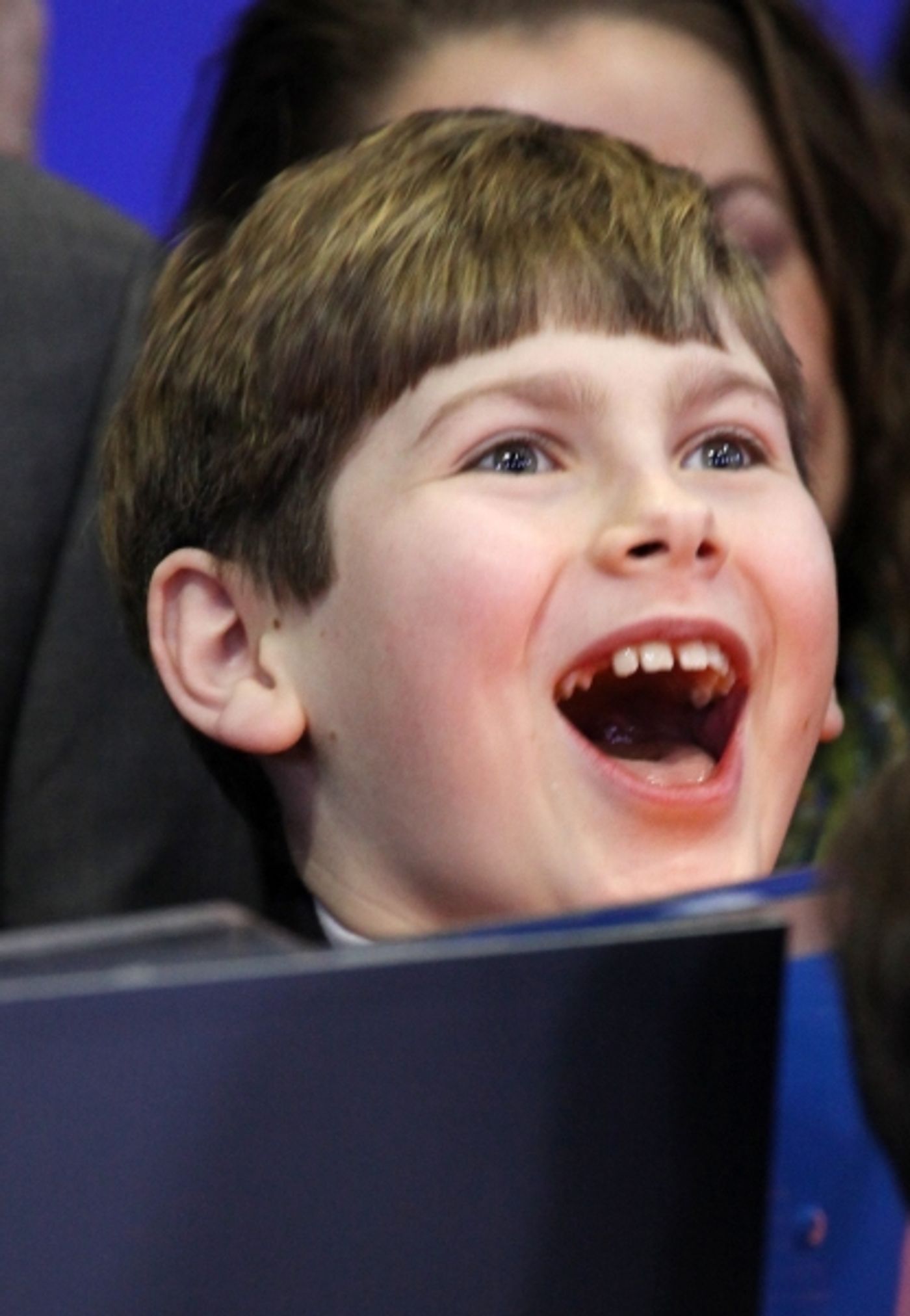 Exclusive Photo Coverage: A CHRISTMAS STORY Cast Visits NASDAQ Times Square  Image