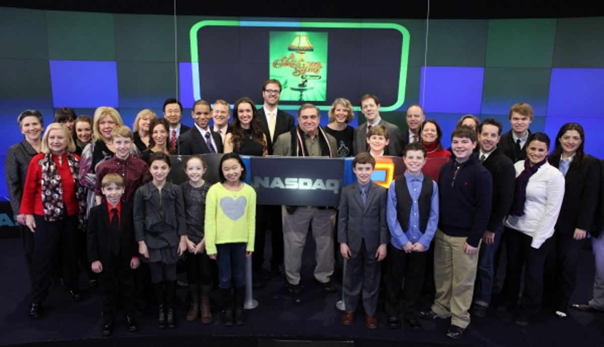 Dan Lauria, Johnny Rabe, John Bolton  and the cast  at 