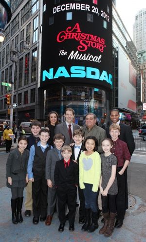 Dan lauria, John Bolton & Johnny Rabe and the cast @ BroadwayWorld Dan lauria, John Bolton & Johnny Rabe and the cast Photo