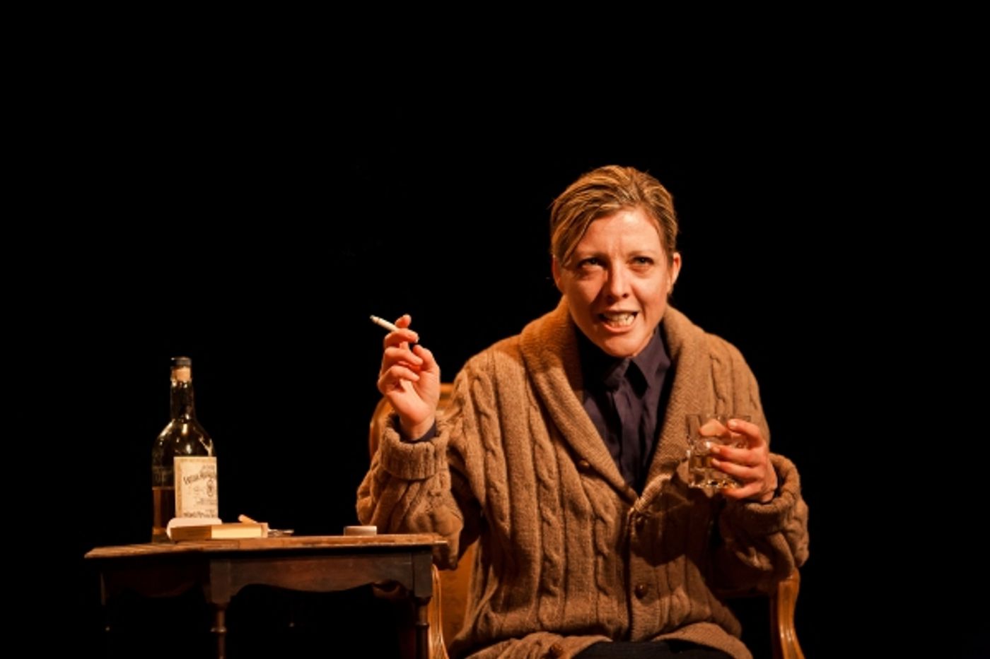 Photo Flash: First Look at Si Osborne, Lia D. Mortensen and More in Den Theatre's FAITH HEALER  Image